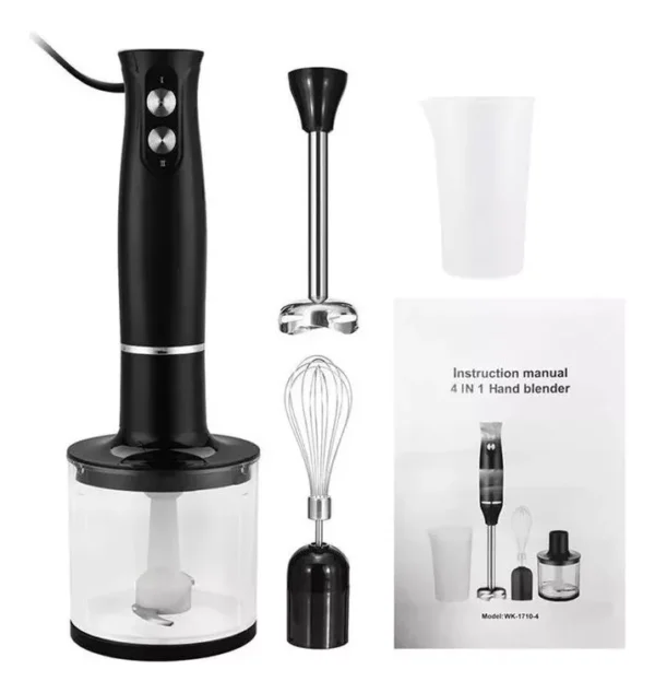 Combo Cocina Express - Sandwichera Eléctrica + Pava Eléctrica + Mini Pimer 4 en 1